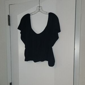 Elegant Black Women's Top